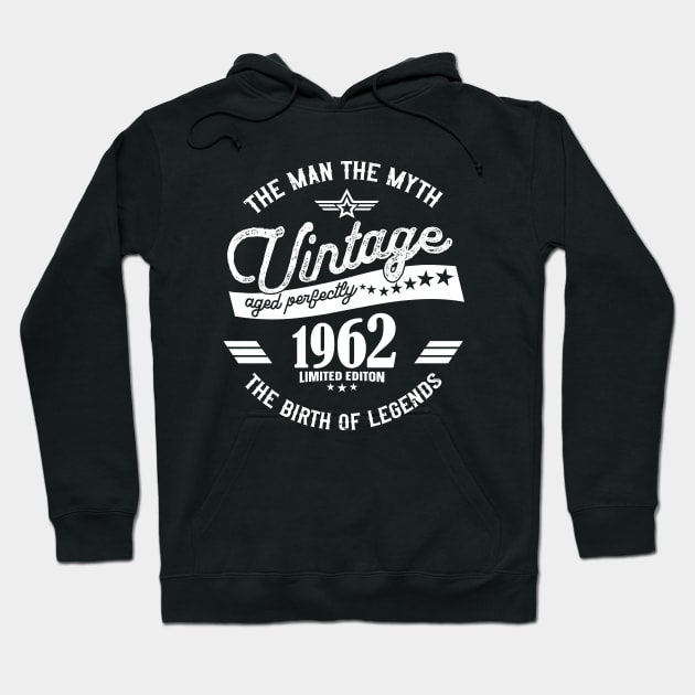 Vintage 1962 Hoodie by kangaroo Studio